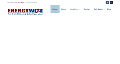 Desktop Screenshot of energywizeair.com